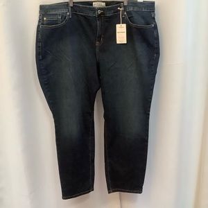 Torrid Jeans Women’s Size 26 Denim Dark Blue Boyfriend Straight Leg Plus Size